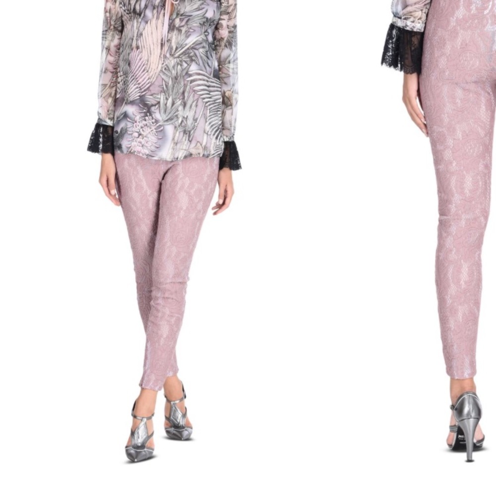 Just Cavalli Lace Pant Ash Rose Used